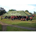 Platoon 2 tent  Tni pengungsian bencana 7