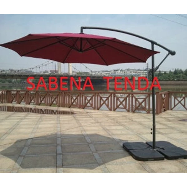 Payung Taman Jati (Sunbrella) custem