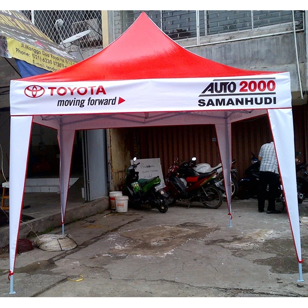 Promotional Folding Folding Tent Printing Size 3x3 Meters