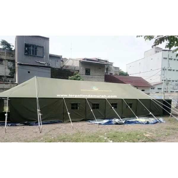 Tenda Pleton Posko pengungsian 6x3x14