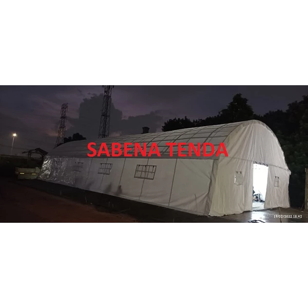 Tent Roder posko bencana alam pengungsian